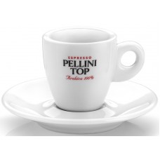 Чаша за еспресо с лого Pellini Top Arabica 100%